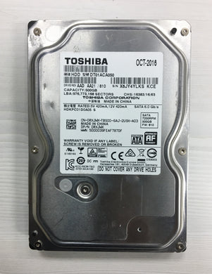 Toshiba SATA 500 GB HDD