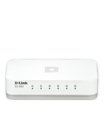 DLink DES 1005A 5 Port Switch