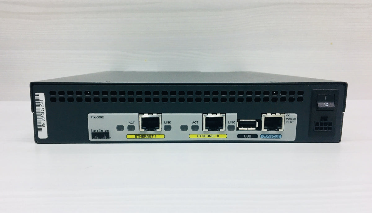 CISCO PIX 506E Firewall – infobhan