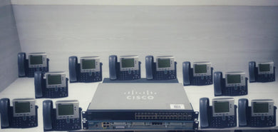 CME + Cisco PoE Switch + 12 Cisco 7940 IP Phones - Complete Solution with Free Installation