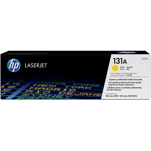 HP 131A Yellow Original LaserJet Toner Cartridge (CF212A)