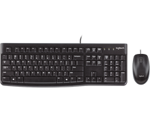 Load image into Gallery viewer, Logitech MK120 USB Keyboard and Mouse