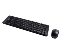 Load image into Gallery viewer, Logitech Wireless Mk220 Keyboard And Mouse Combo (black)