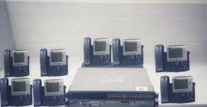 CME + Cisco PoE Switch + 8 Cisco 7940 IP Phones -Complete Solution with Free Installation