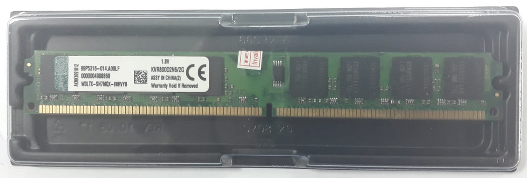 Kingston 2GB PC2-6400 800Mhz DDR2 DIMM2 for Desktop