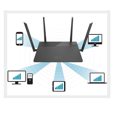 Internet router config with wireless and IP security